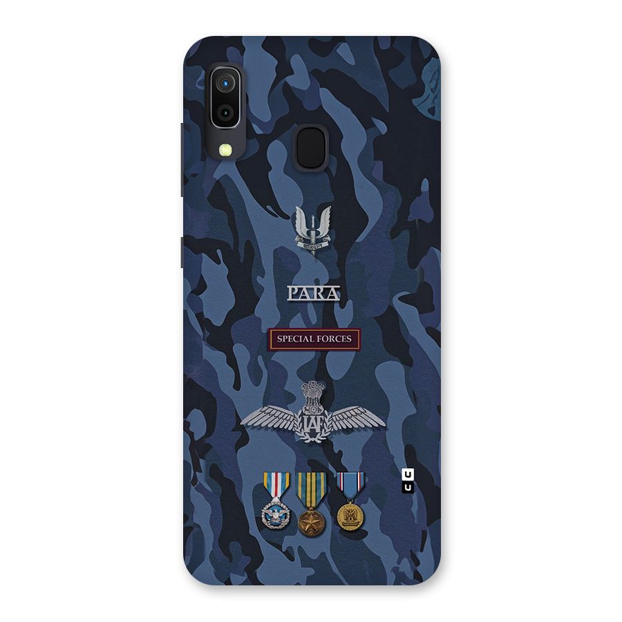 Special Forces Badge Back Case for Galaxy A20