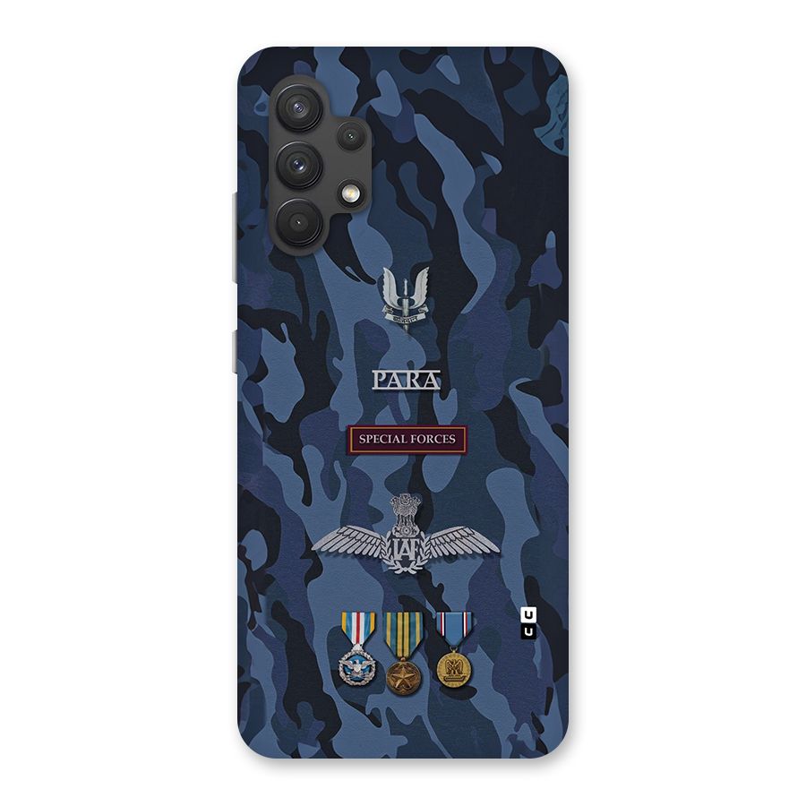Special Forces Badge Back Case for Galaxy A32