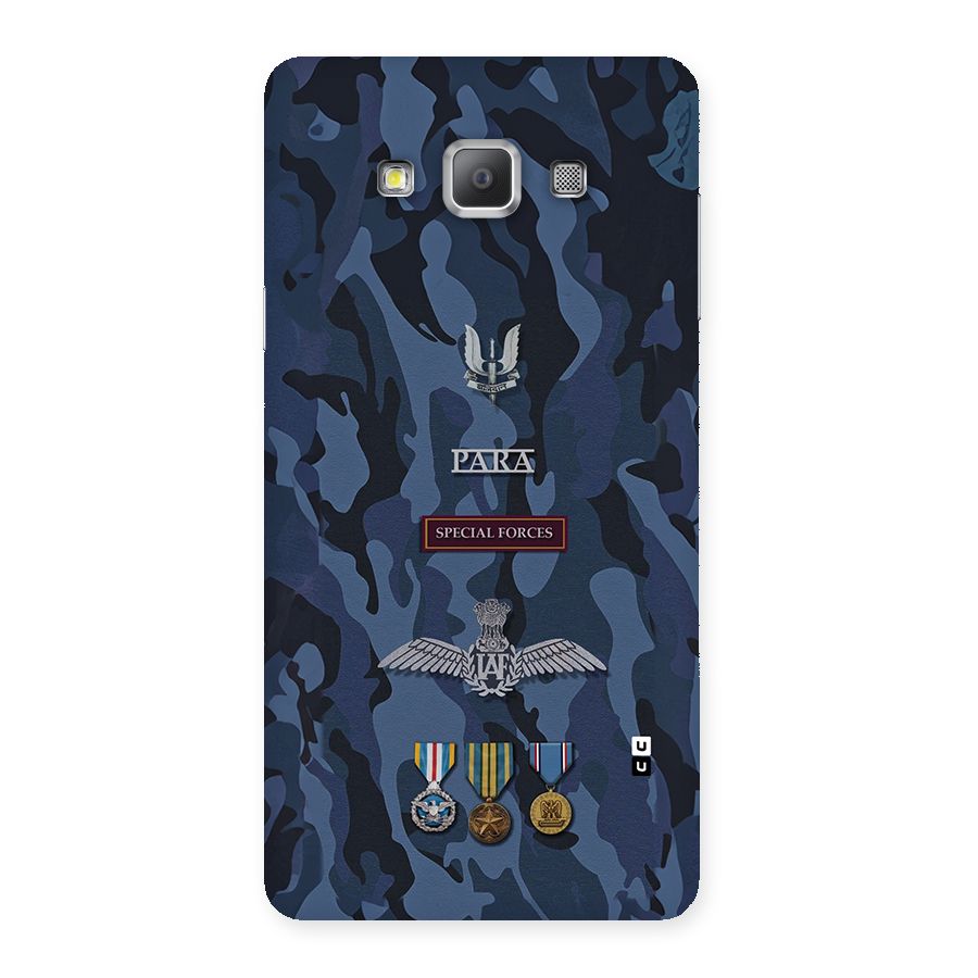 Special Forces Badge Back Case for Galaxy A7