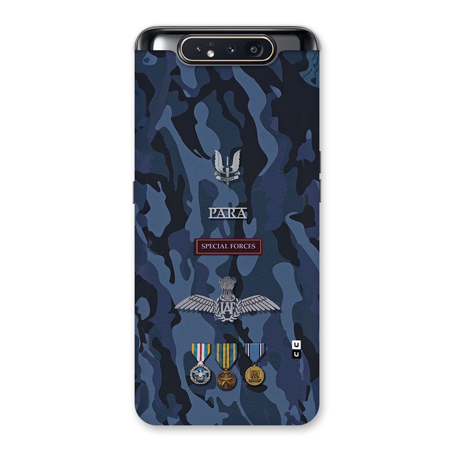 Special Forces Badge Back Case for Galaxy A80