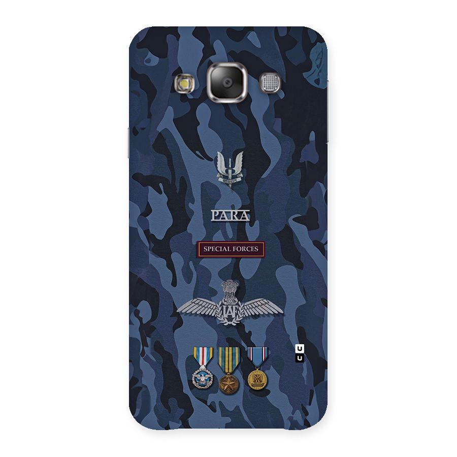 Special Forces Badge Back Case for Galaxy E7