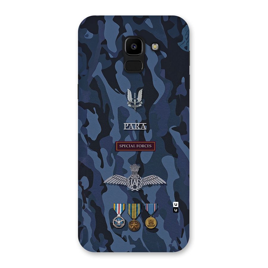 Special Forces Badge Back Case for Galaxy J6