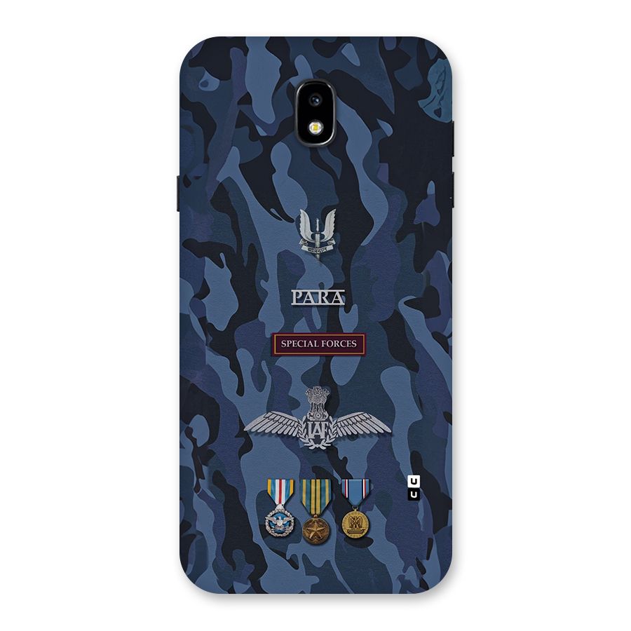 Special Forces Badge Back Case for Galaxy J7 Pro