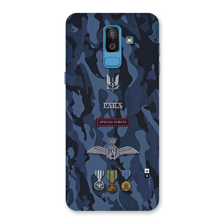 Special Forces Badge Back Case for Galaxy J8