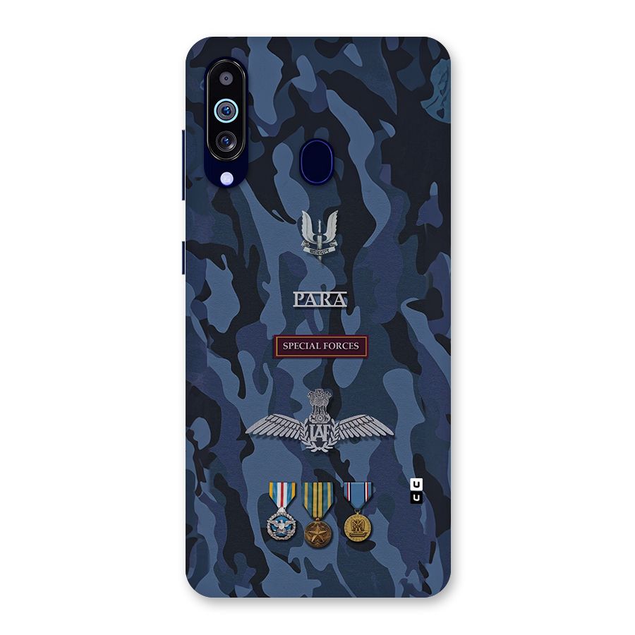 Special Forces Badge Back Case for Galaxy M40