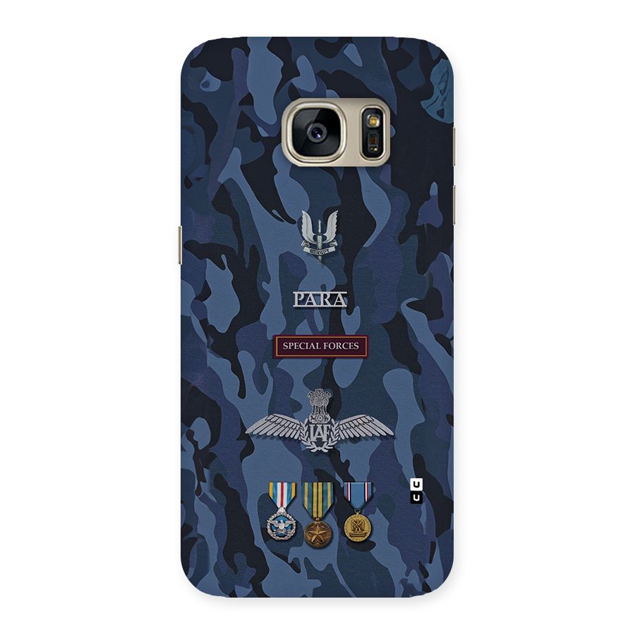 Special Forces Badge Back Case for Galaxy S7