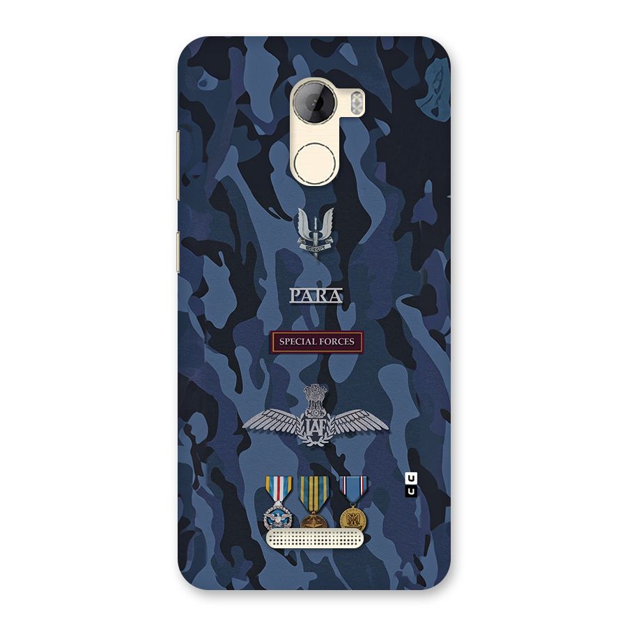 Special Forces Badge Back Case for Gionee A1 LIte