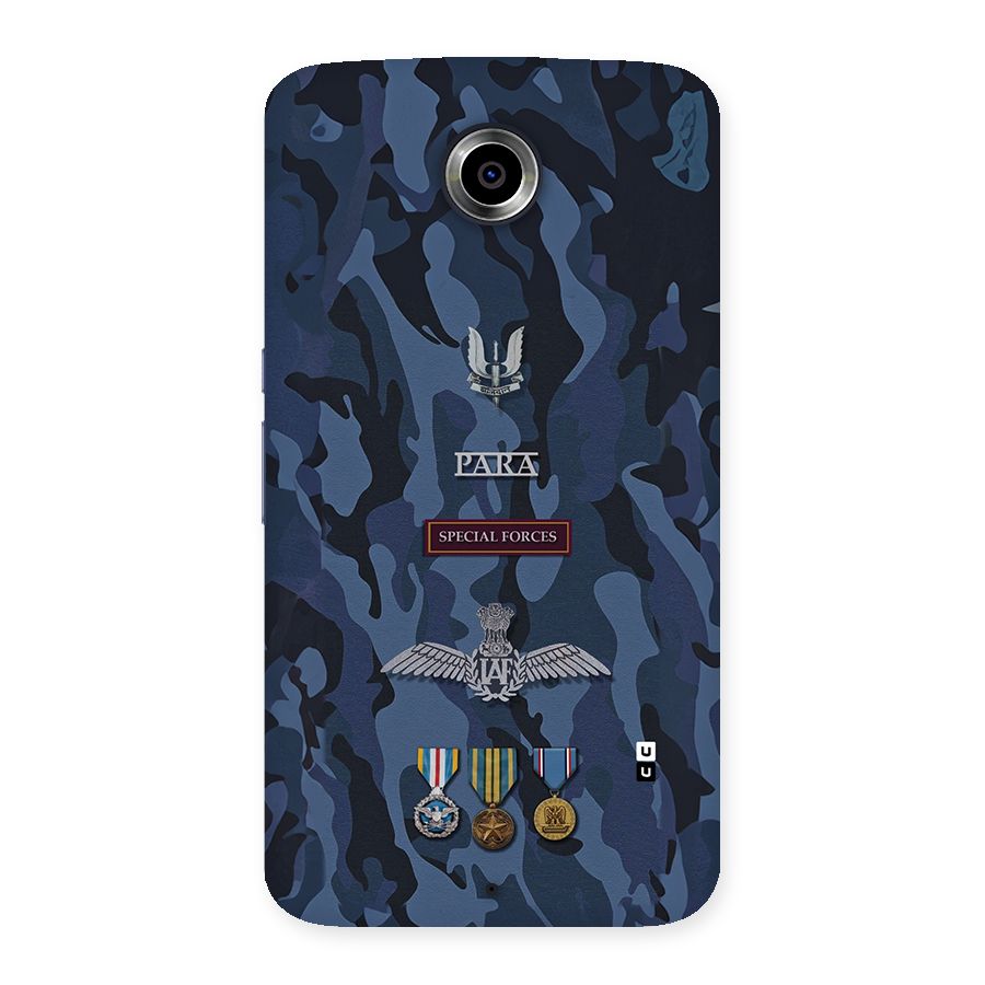 Special Forces Badge Back Case for Google Nexus 6