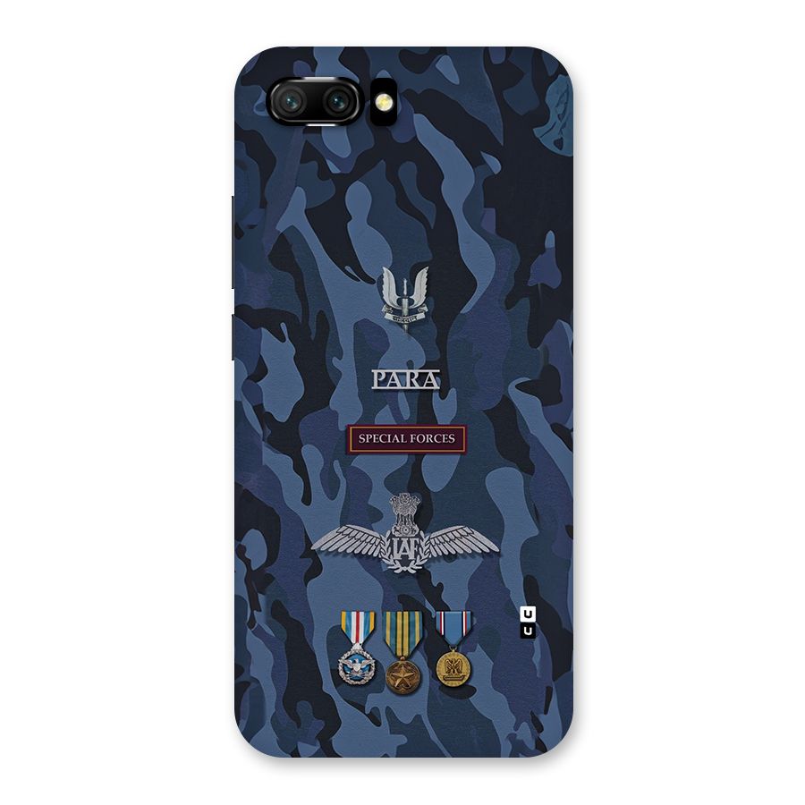 Special Forces Badge Back Case for Honor 10