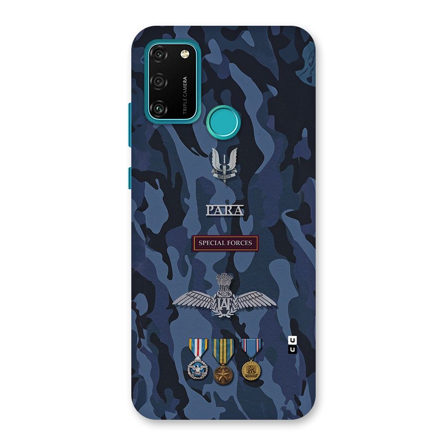 Special Forces Badge Back Case for Honor 9A