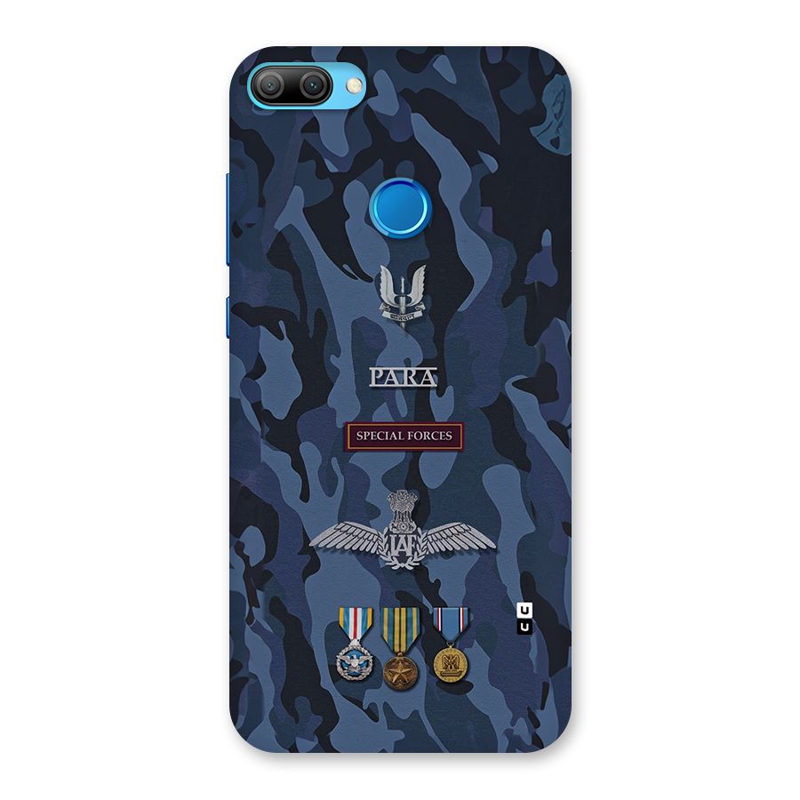 Special Forces Badge Back Case for Honor 9N