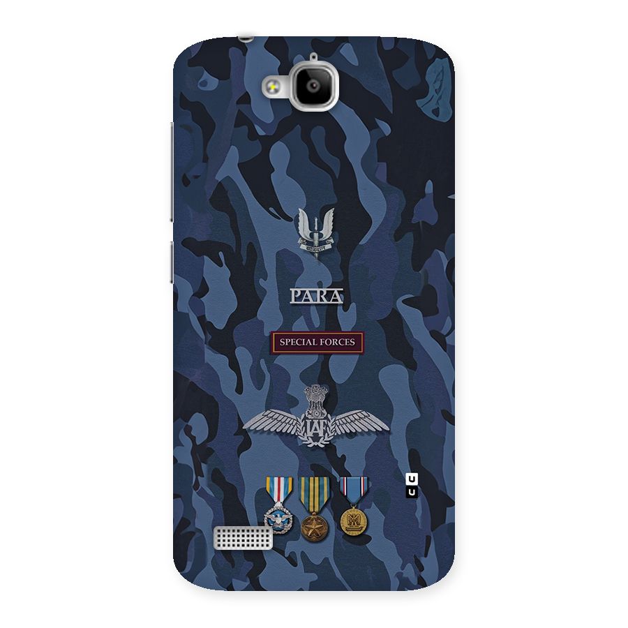 Special Forces Badge Back Case for Honor Holly