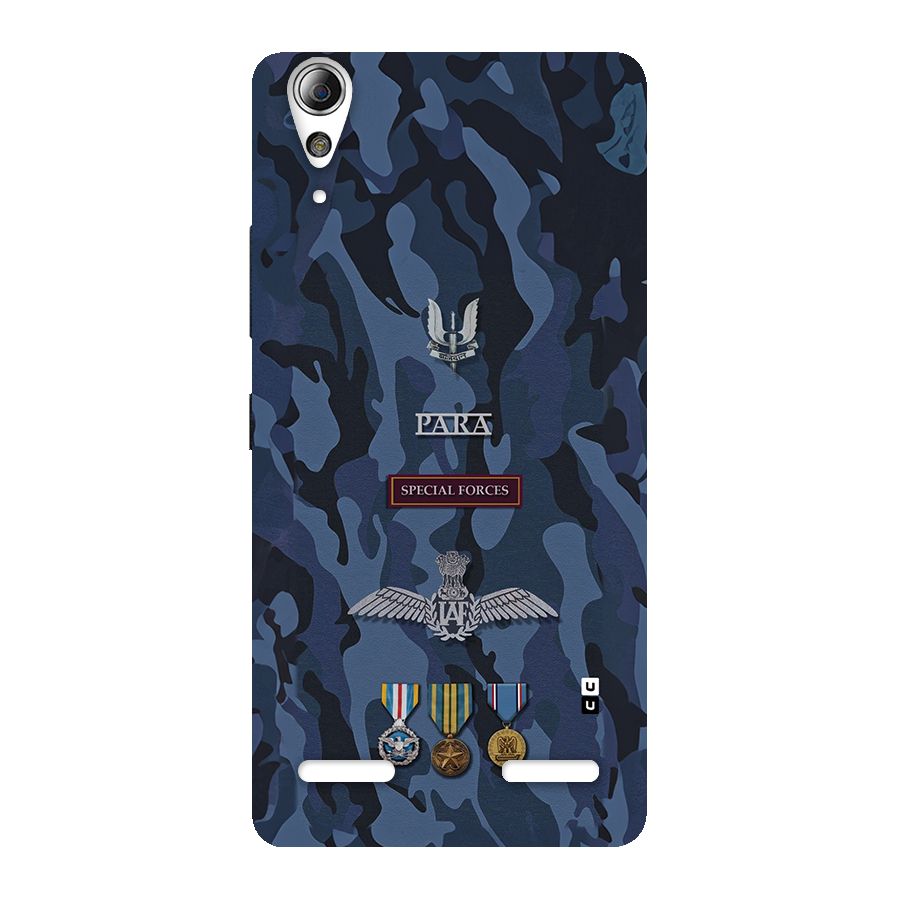 Special Forces Badge Back Case for Lenovo A6000 Plus