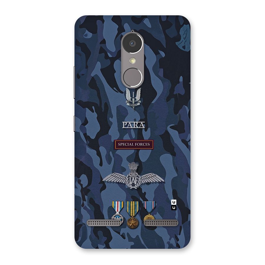 Special Forces Badge Back Case for Lenovo K6 Power