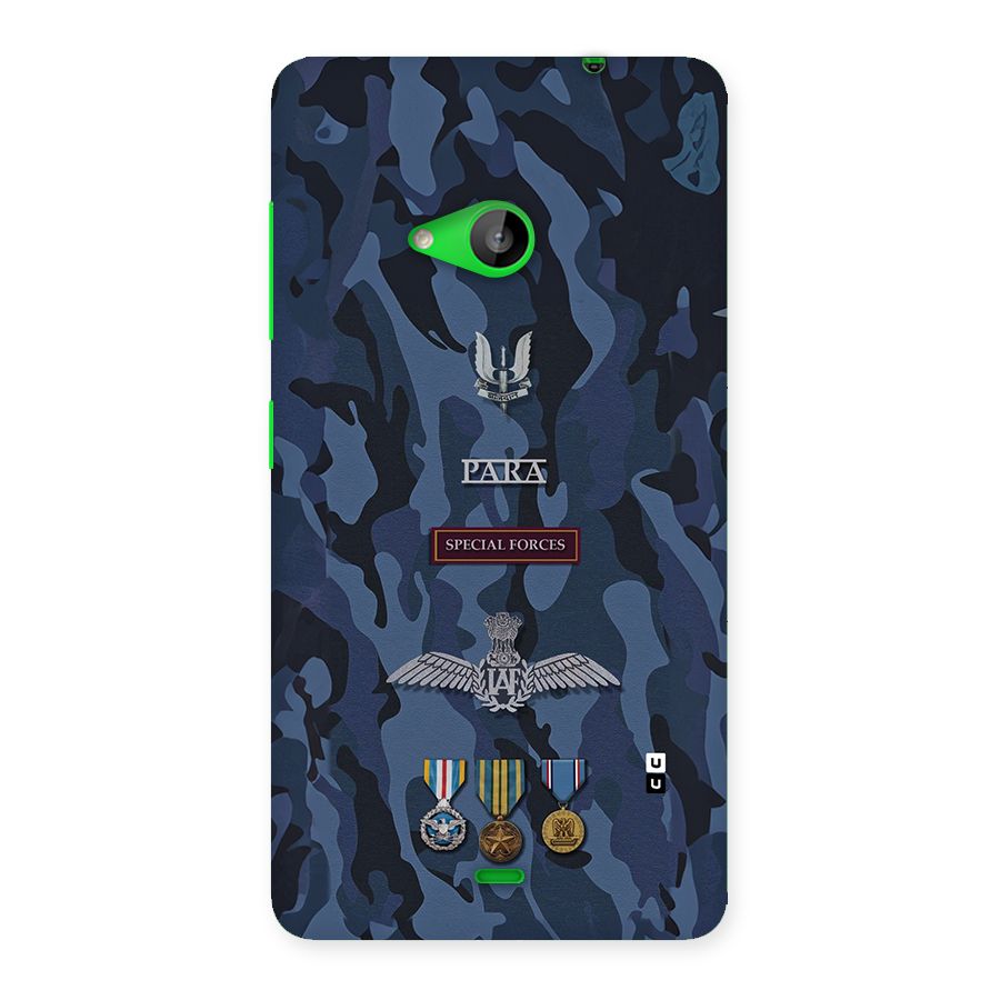 Special Forces Badge Back Case for Lumia 535