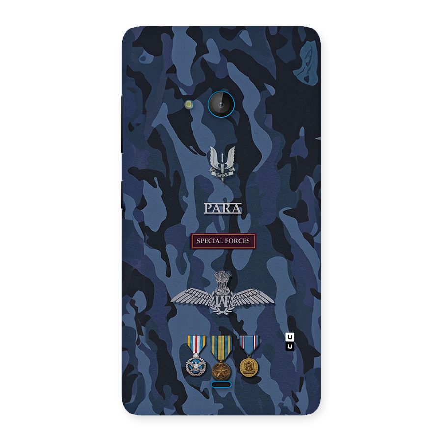 Special Forces Badge Back Case for Lumia 540