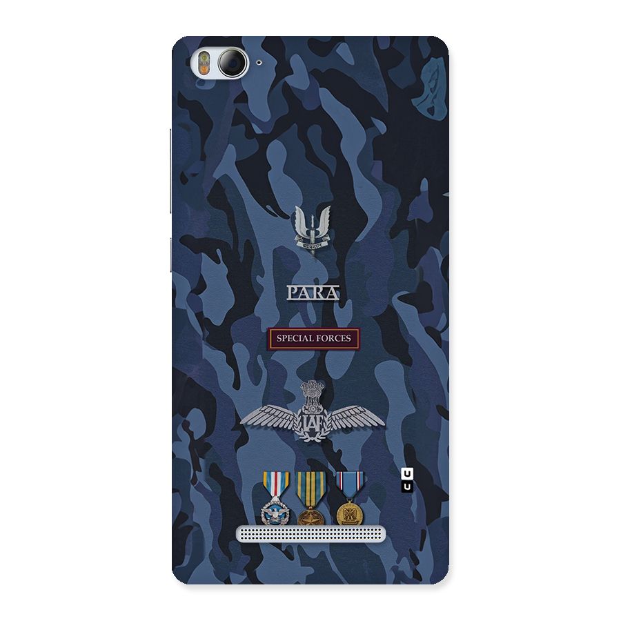 Special Forces Badge Back Case for Mi4i