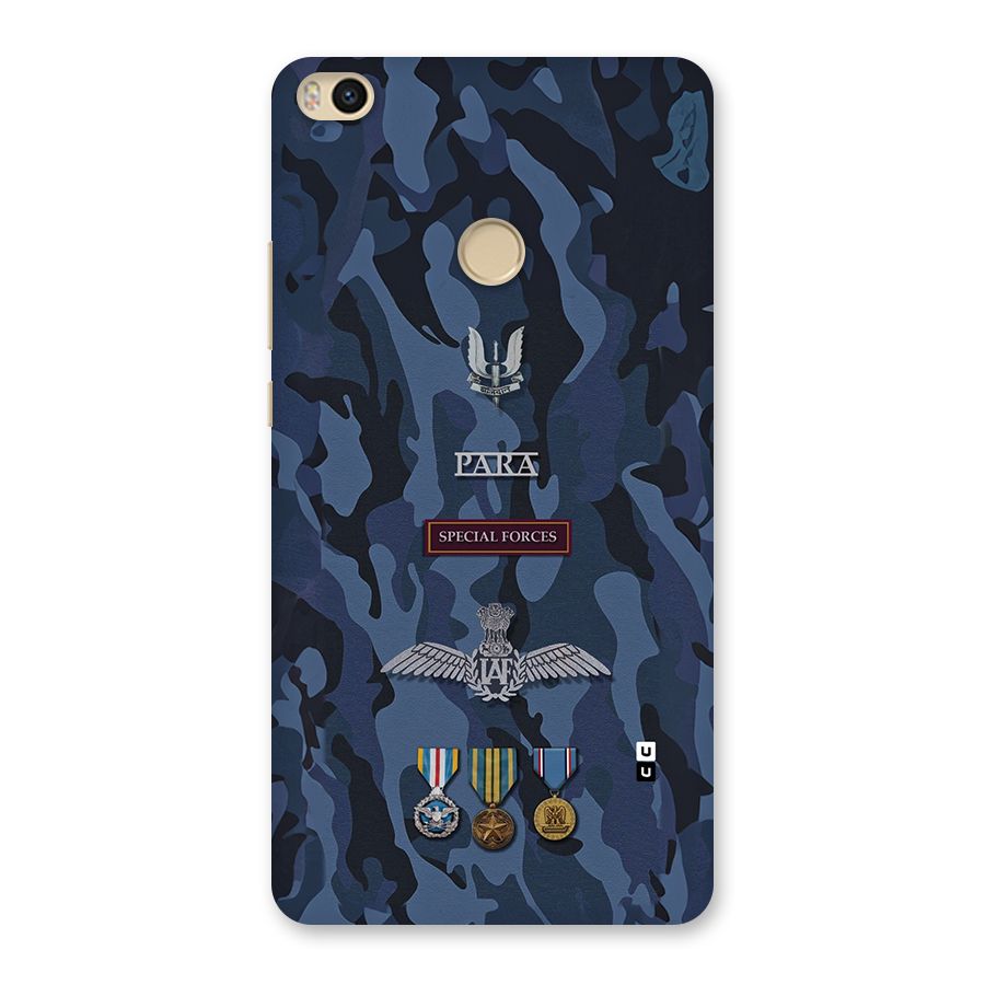 Special Forces Badge Back Case for Mi Max 2
