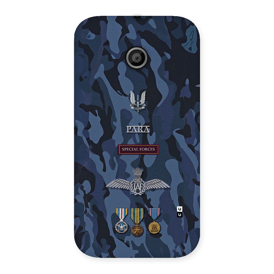 Special Forces Badge Back Case for Moto E