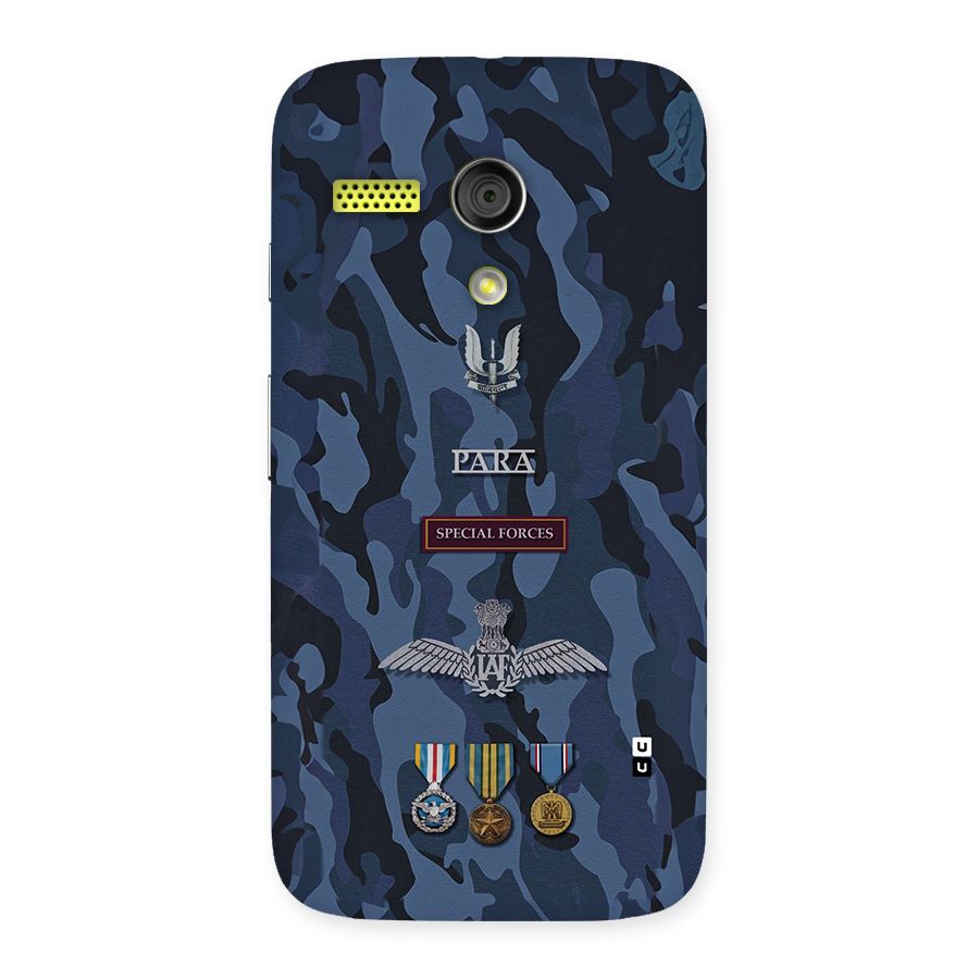 Special Forces Badge Back Case for Moto G