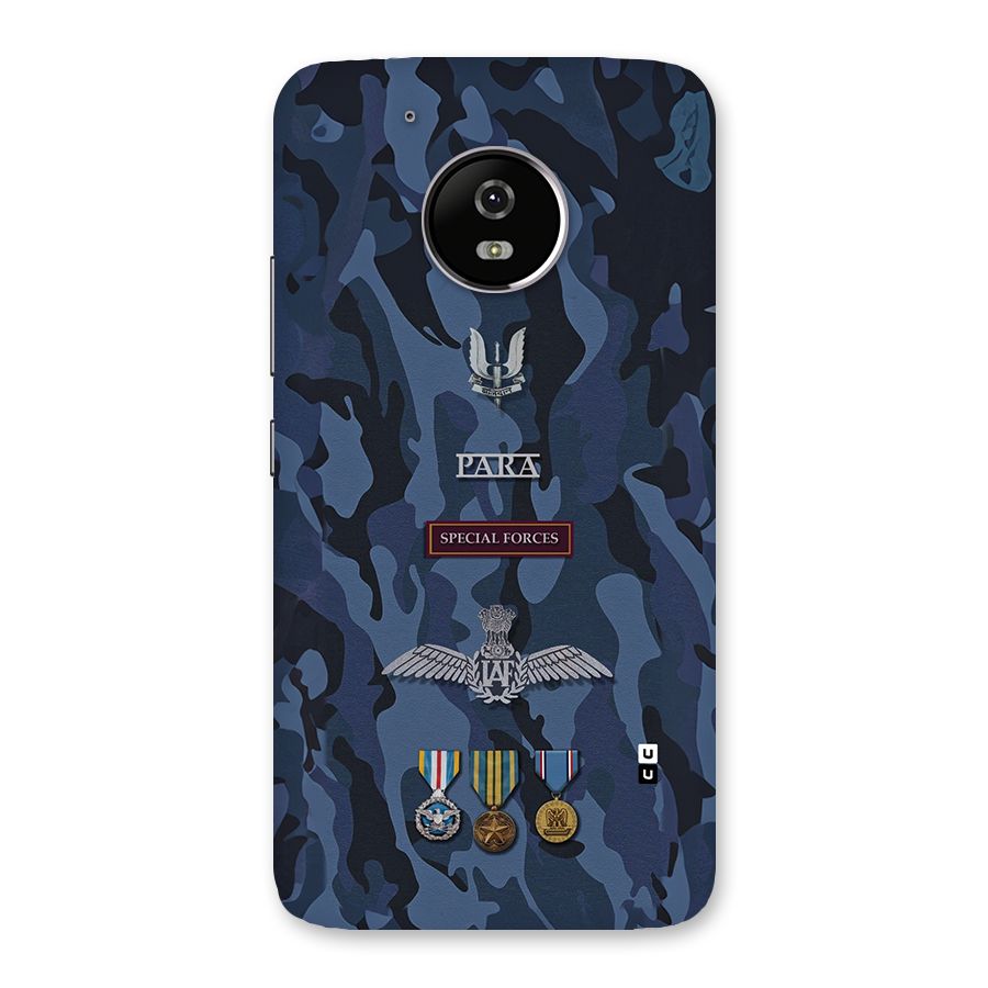 Special Forces Badge Back Case for Moto G5