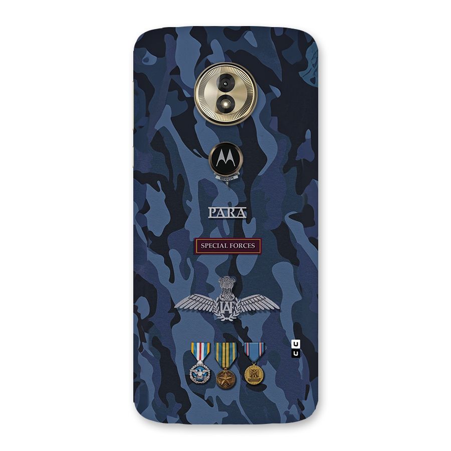 Special Forces Badge Back Case for Moto G6 Play