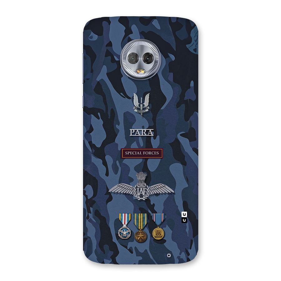 Special Forces Badge Back Case for Moto G6 Plus