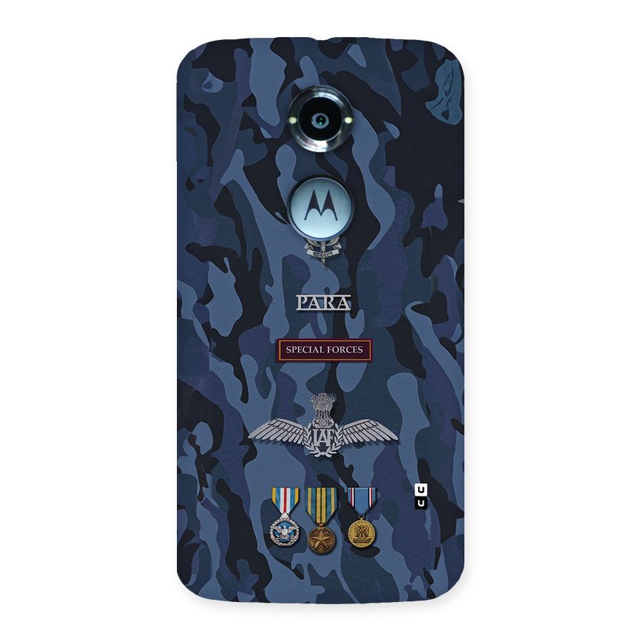 Special Forces Badge Back Case for Moto X2