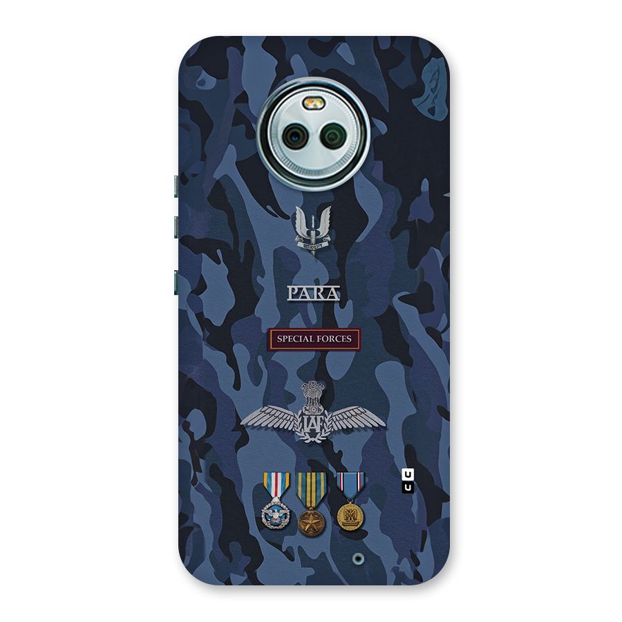 Special Forces Badge Back Case for Moto X4