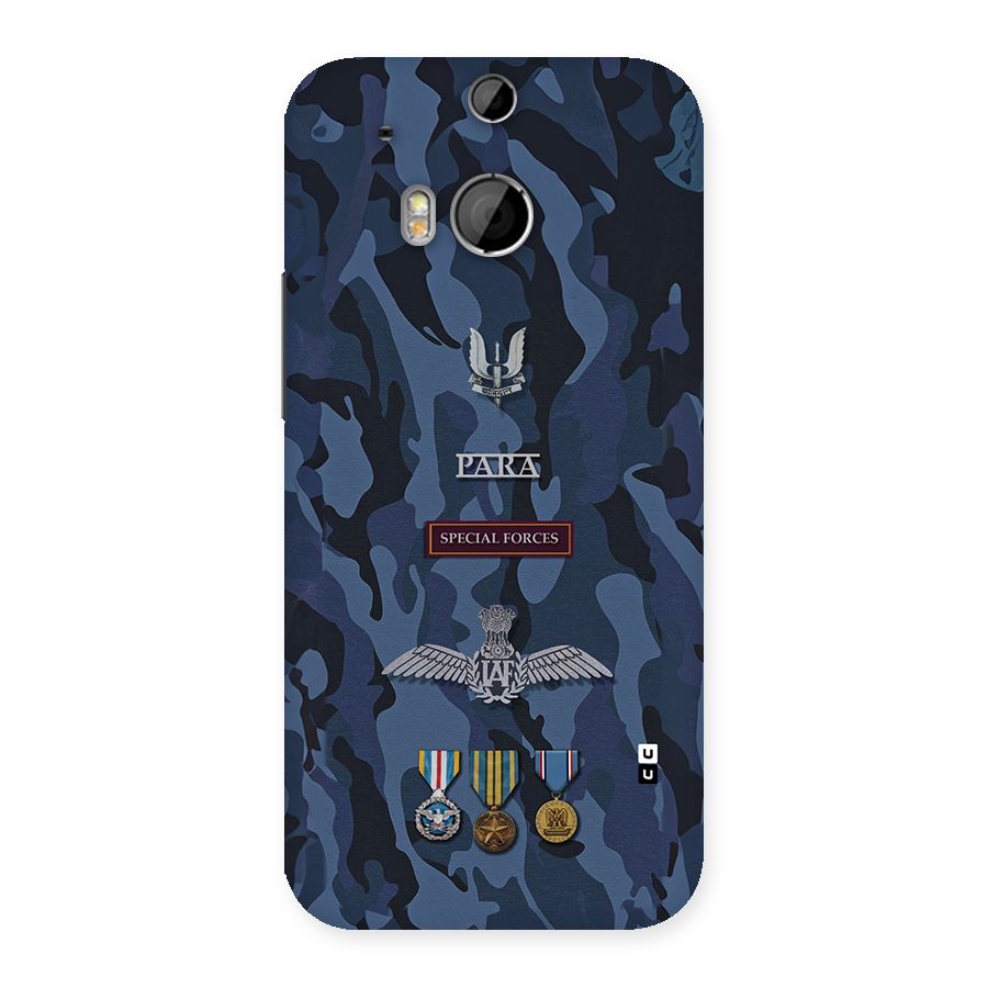 Special Forces Badge Back Case for One M8
