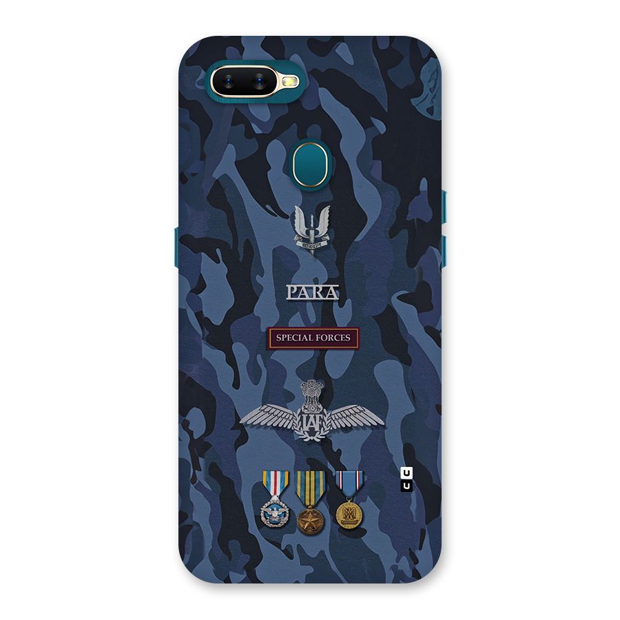 Special Forces Badge Back Case for Oppo A11k