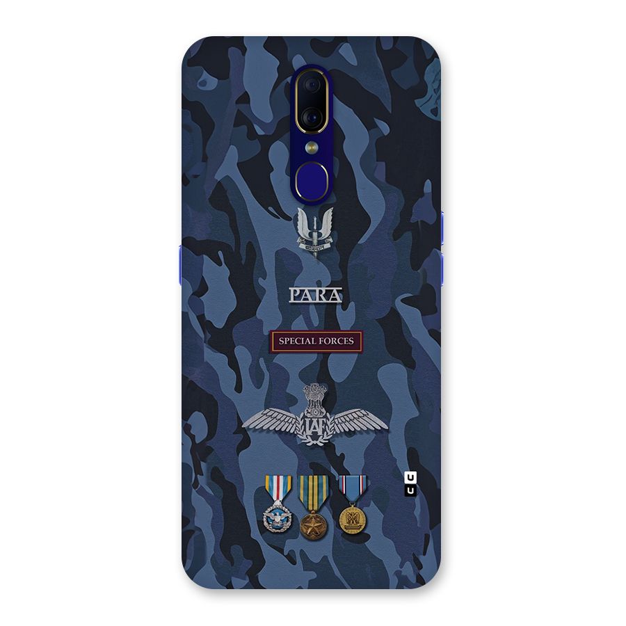 Special Forces Badge Back Case for Oppo A9