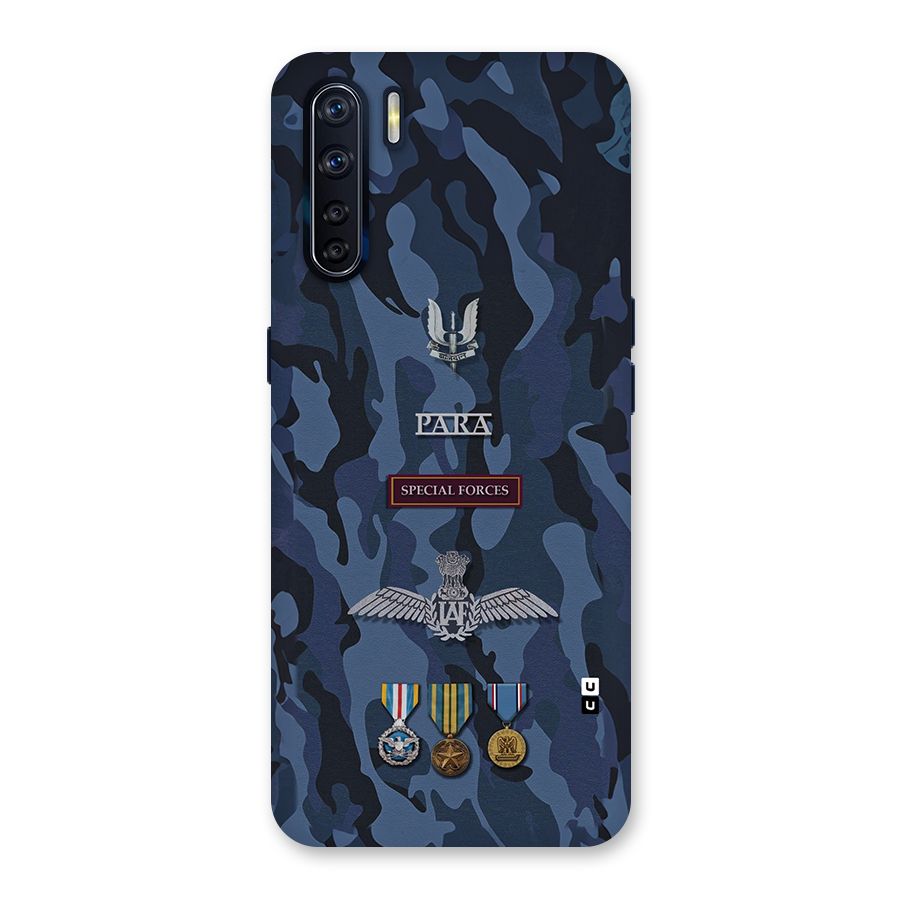 Special Forces Badge Back Case for Oppo F15
