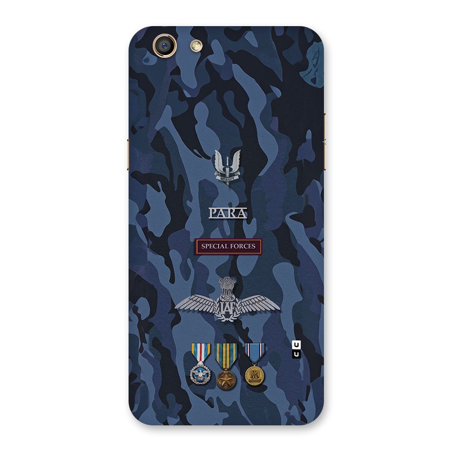 Special Forces Badge Back Case for Oppo F3