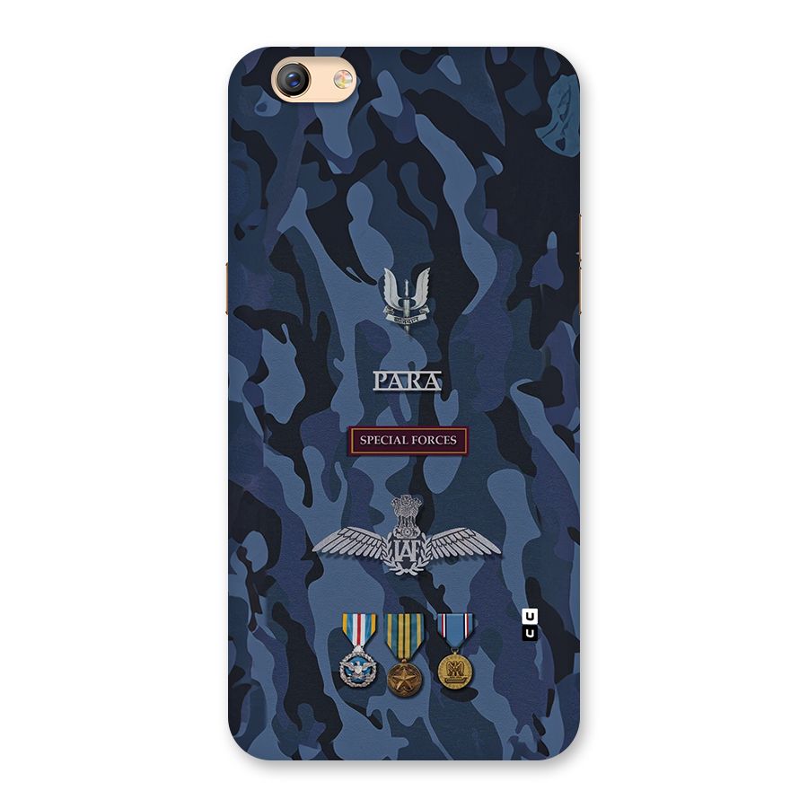 Special Forces Badge Back Case for Oppo F3 Plus