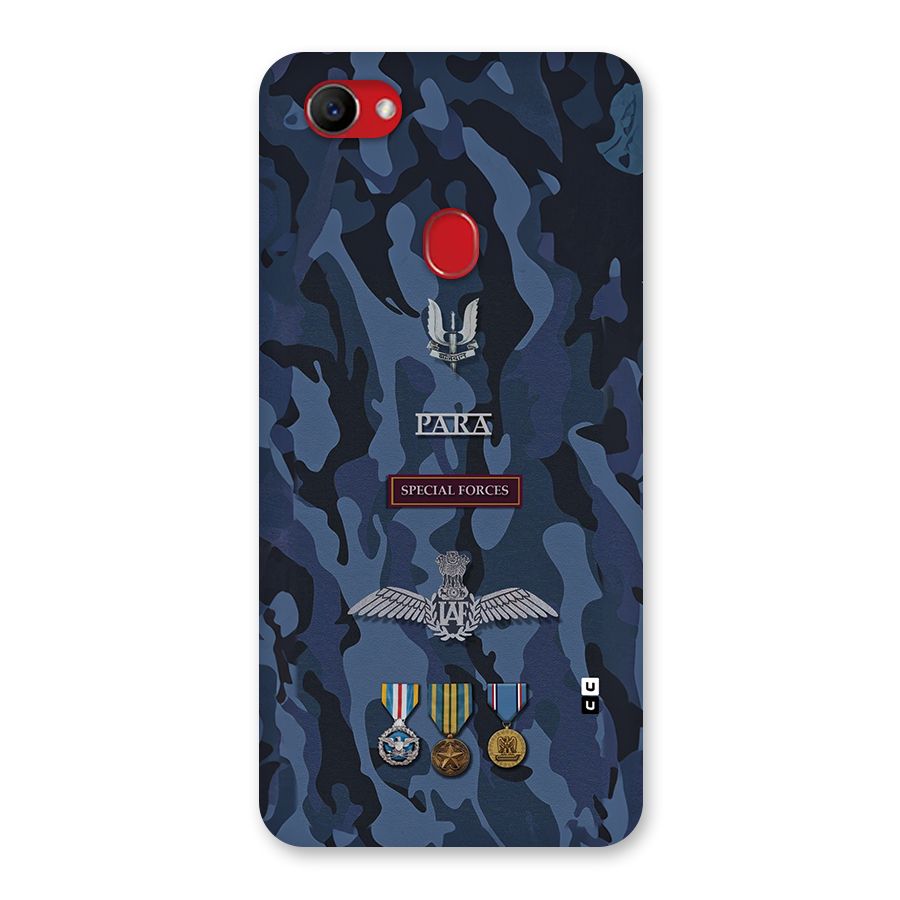 Special Forces Badge Back Case for Oppo F7