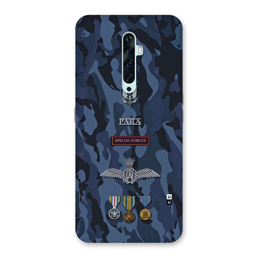 Special Forces Badge Back Case for Oppo Reno2 F
