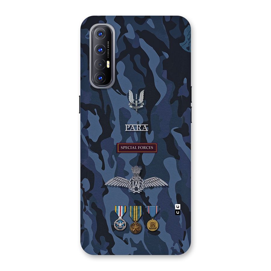 Special Forces Badge Back Case for Oppo Reno3 Pro