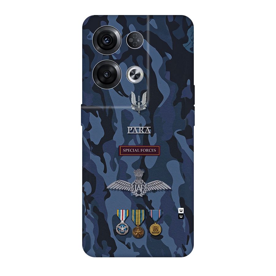 Special Forces Badge Back Case for Oppo Reno8 Pro 5G