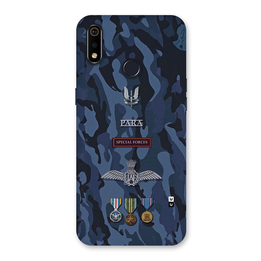 Special Forces Badge Back Case for Realme 3i