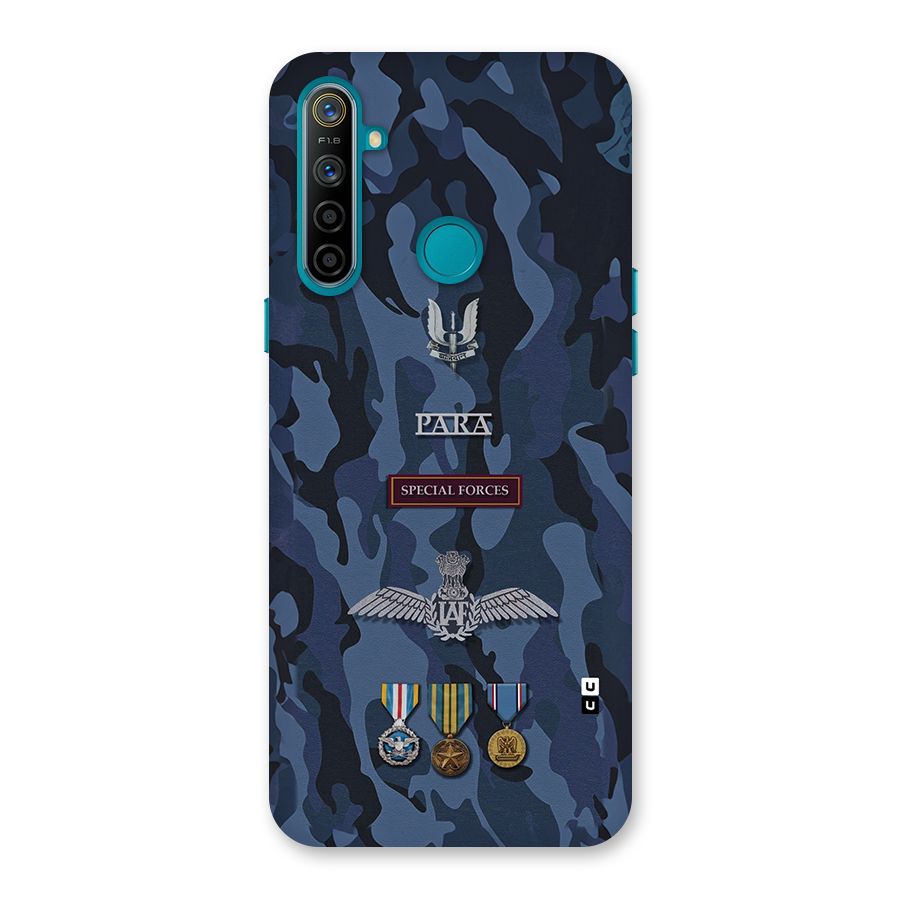 Special Forces Badge Back Case for Realme 5i