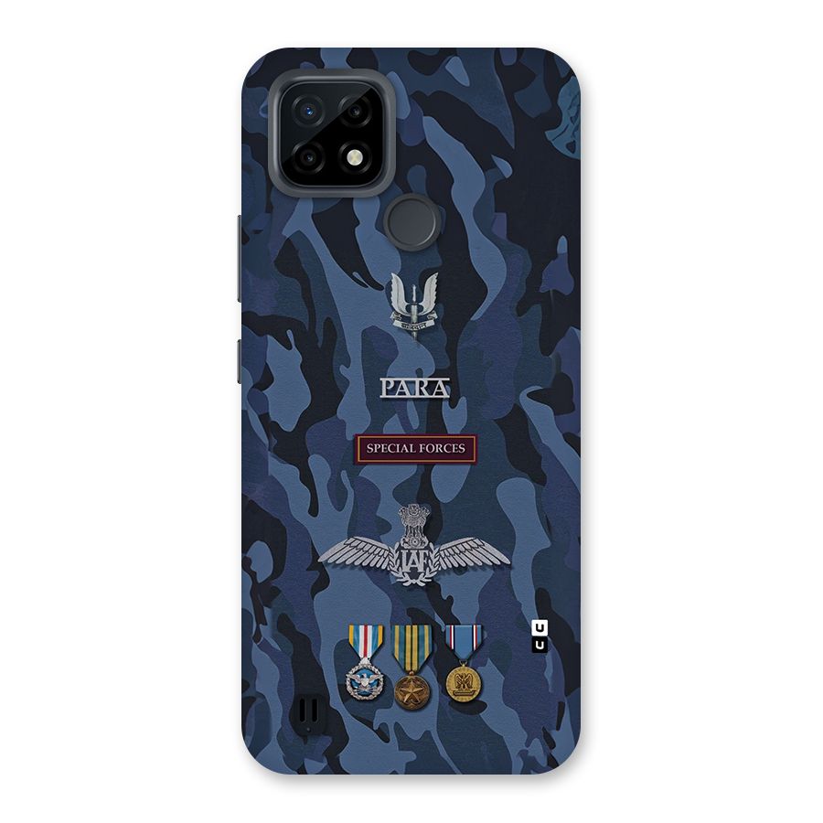 Special Forces Badge Back Case for Realme C21