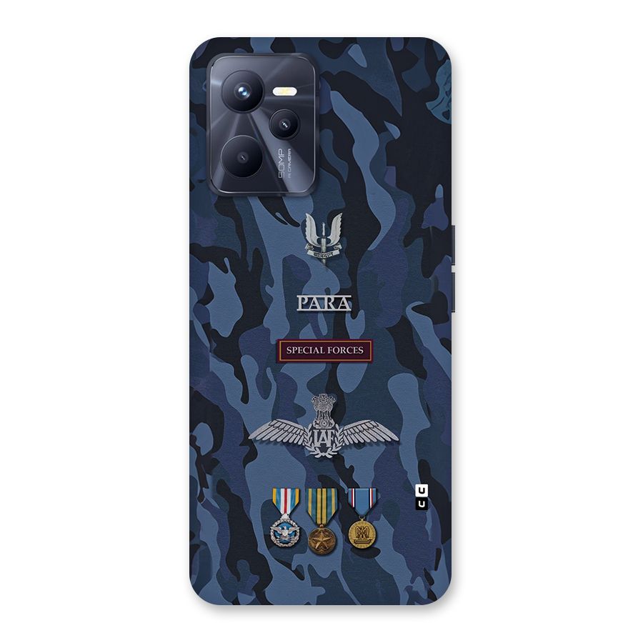 Special Forces Badge Back Case for Realme C35