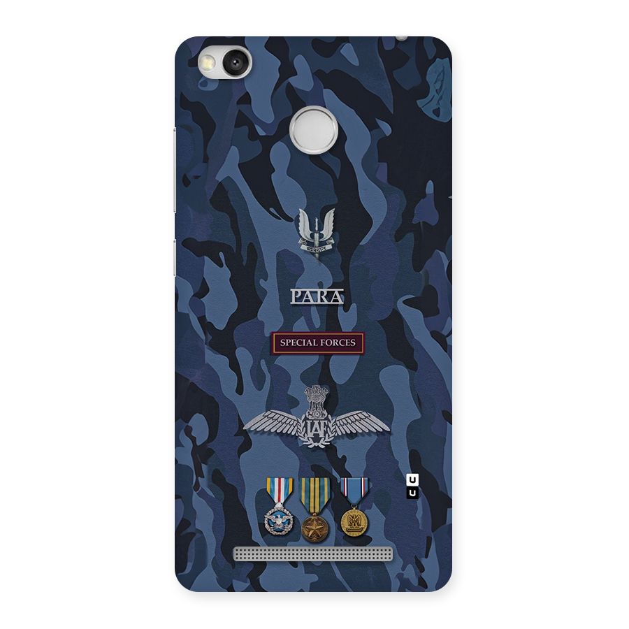 Special Forces Badge Back Case for Redmi 3S Prime