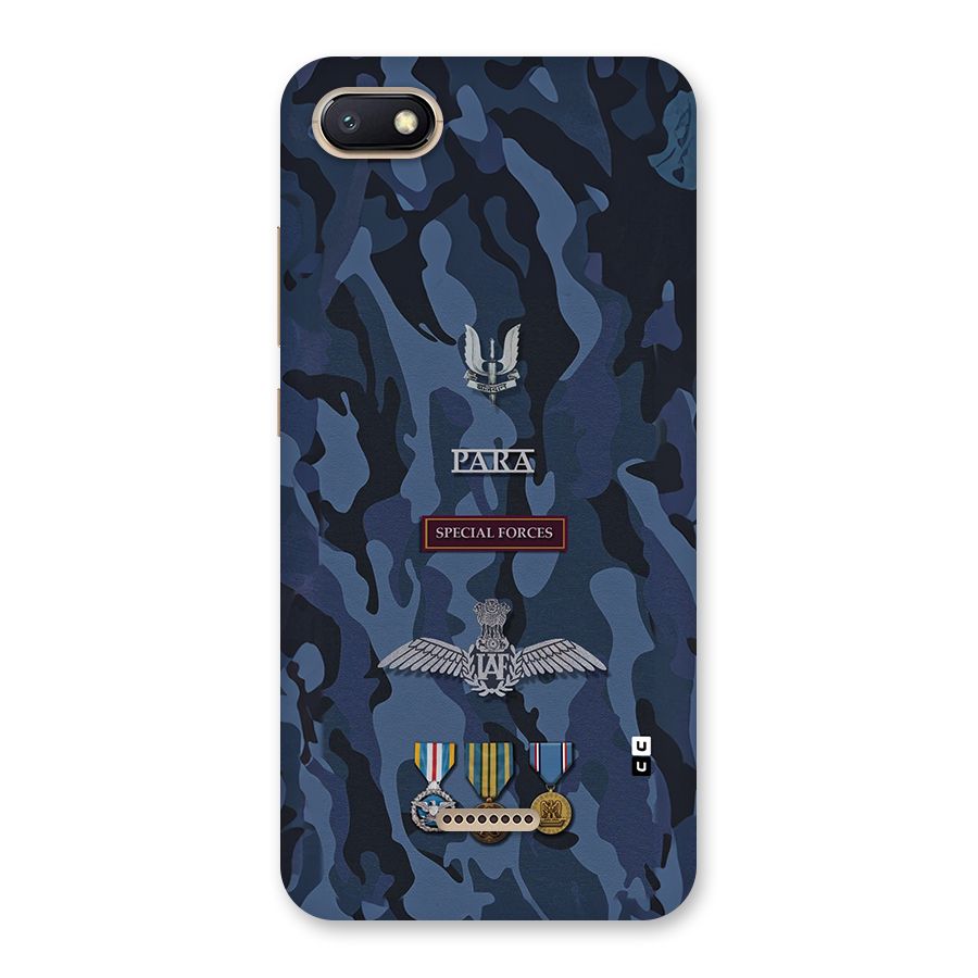Special Forces Badge Back Case for Redmi 6A