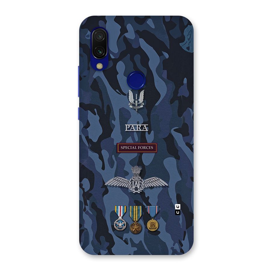 Special Forces Badge Back Case for Redmi 7