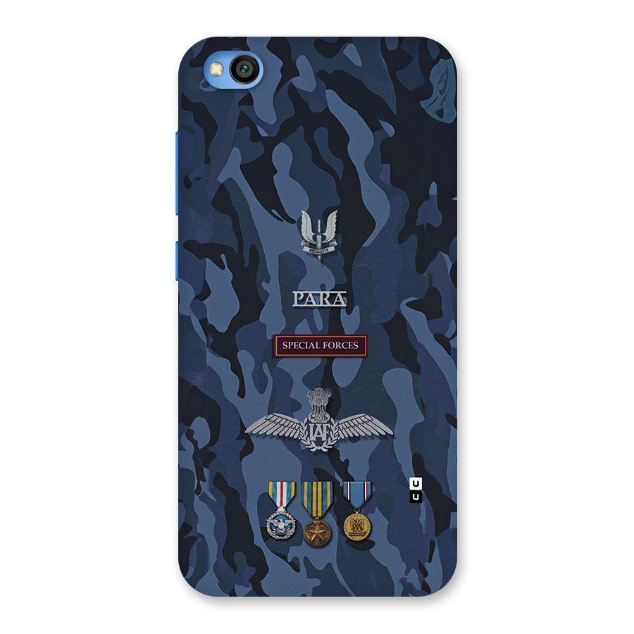 Special Forces Badge Back Case for Redmi Go