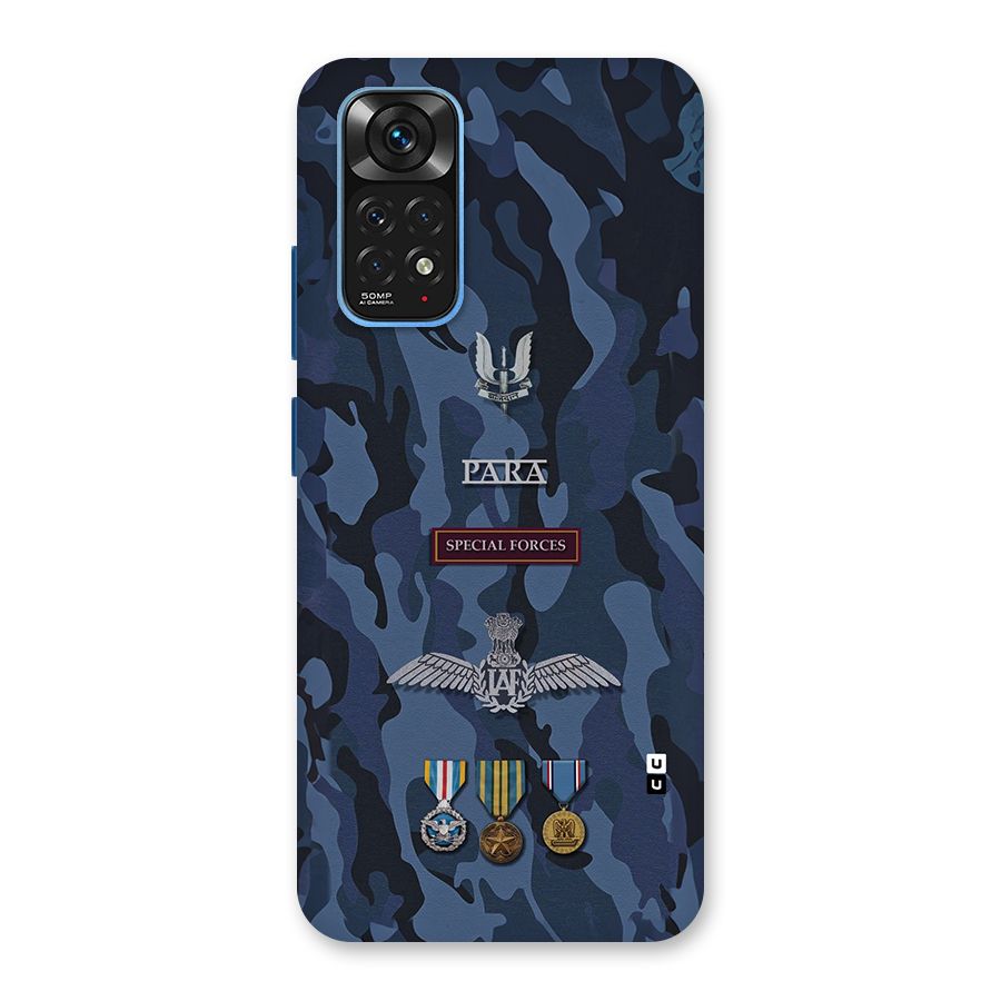 Special Forces Badge Back Case for Redmi Note 11S
