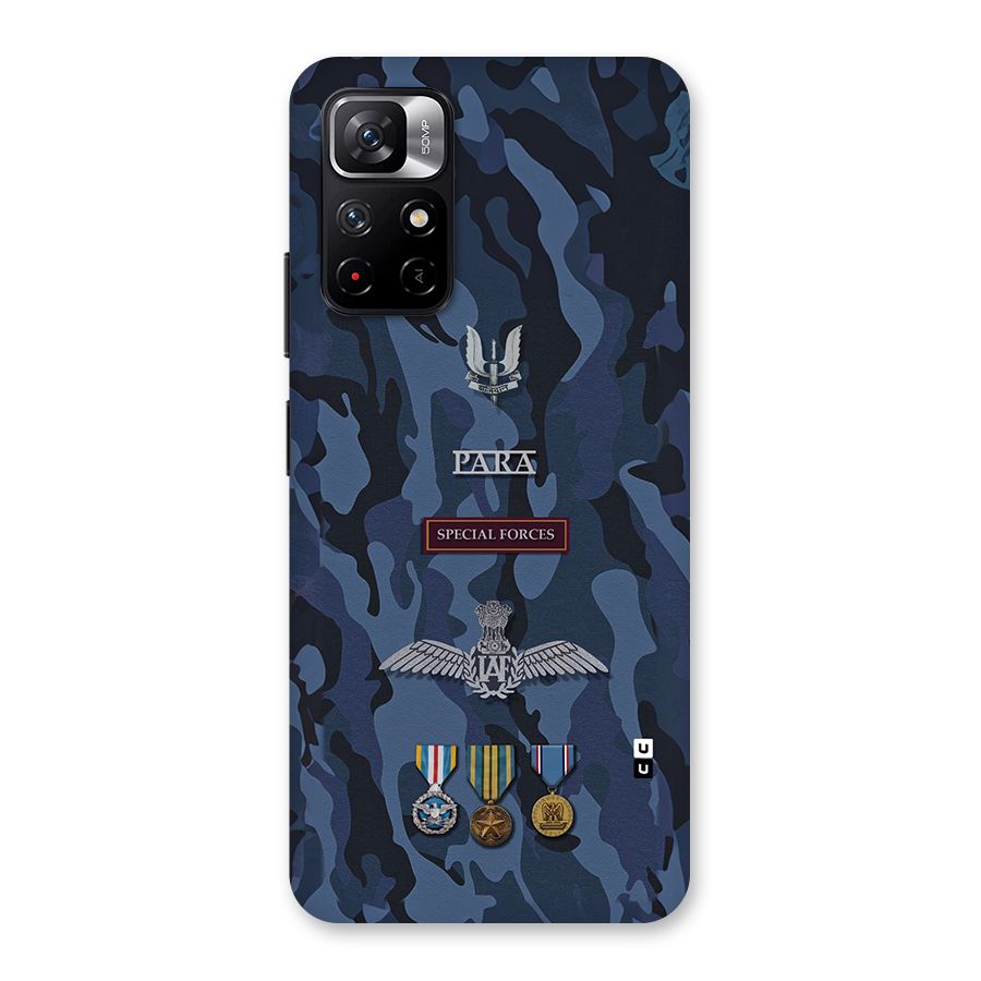 Special Forces Badge Back Case for Redmi Note 11T 5G