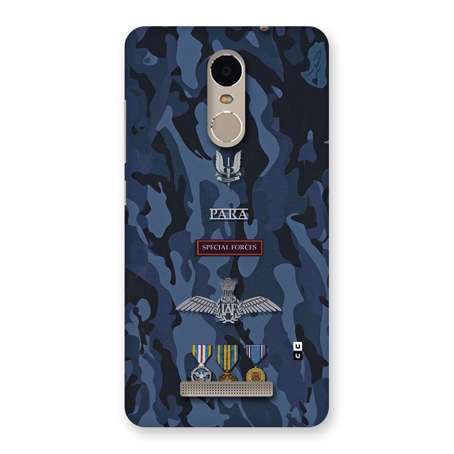 Special Forces Badge Back Case for Redmi Note 3